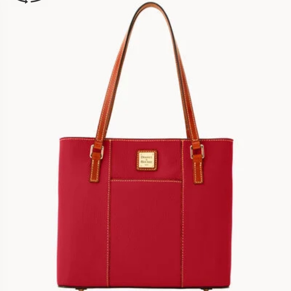 Small pink/brown Lexington Dooney & Bourke Tote bag